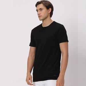 T-shirts imprimés de gym avec logo personnalisé pour hommes, respirant, col 100% coton, meilleur prix, T-shirt vierge surdimensionné pour l'entraînement musculaire et le fitness - Product Image 2