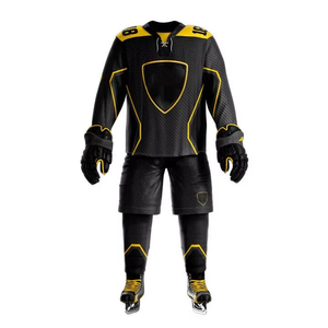 Uniforme de Hockey sobre Hielo Estilo Profesional Auténtico para Hombre con Tela de Alto Rendimiento y Colores y Logotipo del Equipo Personalizables - Product Image 1