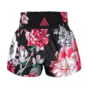 Top Sale Comfortable Thai Training Shorts For Fighting Best Quality Custom Boxing Thai Shorts