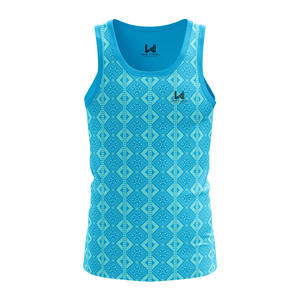 Débardeur personnalisé pour homme, style hip-hop, col rond, tissu en tricot de spandex/coton, anti-rétrécissement, séchage rapide, respirant, imprimé à l'écran - Product Image 5