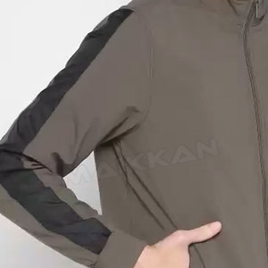 Men's Custom Winter <b>Warm</b> Slim Fit Stand Collar <b>Waterproof</b> Eco-Friendly Bomber <b>Jacket</b> Latest Design and Fashion - Product Image 6