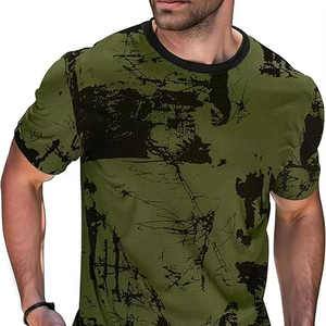 Camiseta de Manga Corta para Hombre de Alta Calidad en Poliéster/Algodón con Impresión de Logotipo Personalizado, Servicio OEM, Transpirable y de Secado Rápido - Product Image 4