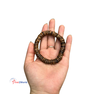 Handmade Vietnam Agarwood Wood <b>Beads</b> <b>Bracelet</b>-Buddhism Prayer Jewelry for Women and <b>Men</b> - Product Image 1