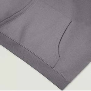 Fabricant de vêtements par Hosten Greek Enterprises OEM Vêtements pour femmes sur mesure Sweat-shirts à capuche en coton respirant gris - Product Image 4