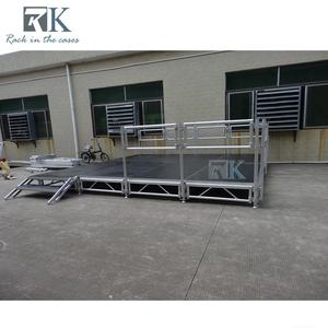 Plate-forme en bois Scène pour concerts Hauteur réglable Vente pas cher - Product Image 5