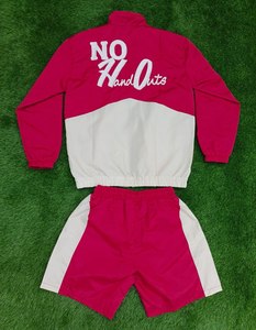 Custom Logo Noly Windbreaker Tracksuit Joggers Pants Two Piece Mens Windbreaker Set Tracksuits - Product Image 3