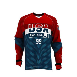 Camisetas de Paintball al por mayor de Pakistán-Camisetas acolchadas de Paintball de 2024/Camisetas de Paintball sublimadas OEM personalizadas - Product Image 1