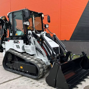 Nouvelle mini-chargeuse sur chenilles Hidromek Diesel PLC avec un moment de charge élevé, pelle arrière et chargeuse frontale 4x4WD, excavatrice sur chenilles, tracteur - Product Image 1