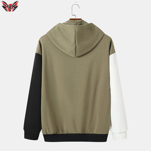 Sudadera con Capucha para Hombre, 100% Algodón, Felpa Gruesa, con Logotipo, Personalizada, Talla Grande, Teñida, Ecológica, Cálida para Invierno - Product Image 2