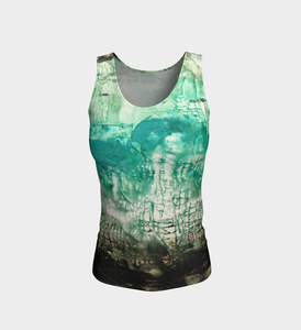เสื้อกล้ามผู้ชายทรงหลวมพิมพ์ลายซับลิเมชัน - Product Image 1