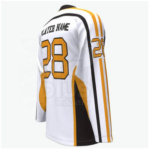Jersey de Hockey sobre Hielo para Hombre al por Mayor - Alta Calidad, 100% Poliéster, Transpirable y Ecológico, Servicio OEM Disponible - Product Image 6