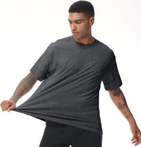 T-shirt personnalisé pour hommes délavé à l'acide 100% coton T-shirt graphique vintage grande taille surdimensionné de haute qualité Design vierge pour l'impression de logo - Product Image 5