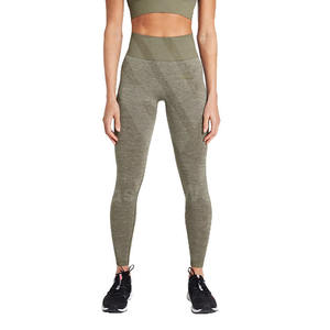 Leggings taille haute pour femmes pour un ajustement confortable Motif uni et sans couture pour les leggings d'été - Product Image 3