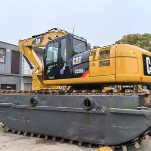amphibious excavator used Caterpillar 320D2L Excavator Used 20Ton Hydraulic Machine Original Japan amphibious equipment in stock - Product Image 1
