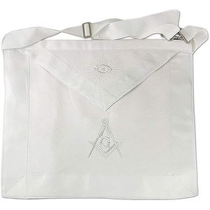 Masonic <b>Apron</b> Badge Norfolk Hand Embroidered With Bullion And Wire Masonic Badge - Product Image 6