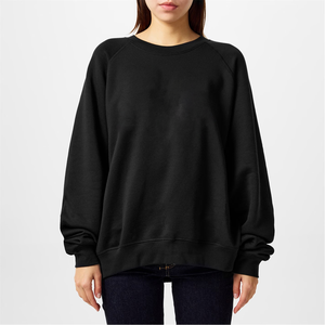 Sweat-shirt surdimensionné sans poches Style sportif Sweat-shirt à capuche noir pour femme avec design de bloc de couleur - Product Image 5