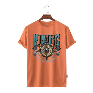 เสื้อยืดผู้ชายลายพิมพ์แฟชั่น 2026 เสื้อยืดลำลองผ้าฝ้าย ผู้ผลิต OEM บังกลาเทศ ผู้จัดจำหน่ายขายส่ง เสื้อผ้าคุณภาพสูง โลโก้ - Product Image 1