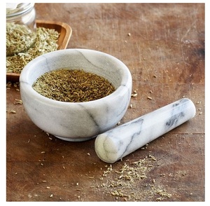 Artesanías de calidad más vendidas, molinillo de mármol rosa y trituradora, mortero para juego de utensilios de cocina, 10x10 cm - Product Image 6