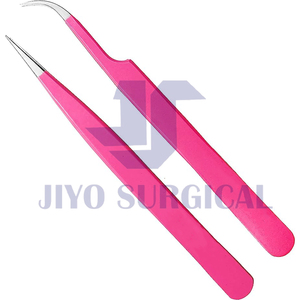 Stylish <b>Hot</b> <b>Pink</b> Manual Isolation Tweezers Perfect Eyelash Extension Tool - Product Image 4