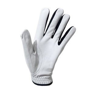 Gants de golf en cuir Cabretta blancs, à doigts entiers, antidérapants, respirants, avec sangle de poignet réglable pour hommes et femmes - Product Image 5