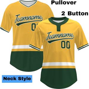 Maillots de baseball de sublimation personnalisés de la meilleure qualité ensembles d'équipes sportives respirantes uniformes de baseball en gros - Product Image 2