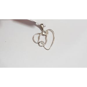 Handmade 925 Sterling Silver <b>Pendant</b> with Natural White Topaz <b>Emerald</b> Cut Charm for Women Shah Gems - Product Image 1