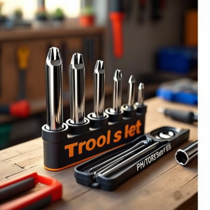 3-Piece Bicycle <b>Bit</b> and Socket Wrench Set with PH/<b>TORX</b>/Slotted - Product Image 3