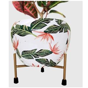 Jardinière en métal rose avec revêtement en poudre pour la décoration de la maison et du jardin, décoration de banquet d'hôtel, pot de fleurs en métal - Product Image 4