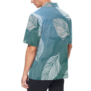 Chemise de plage décontractée à manches longues pour homme, respirante, pour les vacances d'été et le port quotidien - Product Image 4