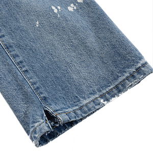 Mode Trou Splash-encre Lavé Long Pantalon Hip Hop Hommes Jeans Pantalon Personnalisé Hommes Denim Jeans en détresse Streetwear Jeans Hommes - Product Image 6