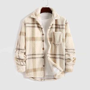 Vente chaude Vestes Sherpa Dernière conception classique Respirant Standard Plus Size Vestes pour hommes Vestes Sherpa de protection chaudes - Product Image 1