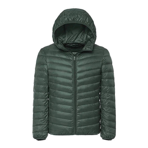 OEM personalizado de la calle de los hombres de lona fina chaqueta Puffer Casual primavera con capucha abrigo bolsillos de largo último diseño personalizado recubierto - Product Image 4