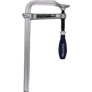Laboratory <b>Clamp</b> All-Steel Screw <b>Clamp</b> 800 mm Clamping Width 120 mm Length 3-Component Handle by TECWERK - Product Image 1