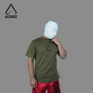 Camiseta personalizable para hombre con estampado de rayas de peso pesado 100% algodón de secado rápido y estilo de punto Tejido ligero de moda - Product Image 2