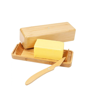 Mantequilla de madera Caja de madera de olivo Desayuno Mantequilla Accesorios para el hogar Herramientas de queso a un precio razonable - Product Image 3