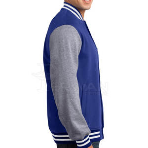 Manteau d'hiver chaud coupe-vent Letterman pour homme Veste à col montant confortable à prix raisonnable - Product Image 3