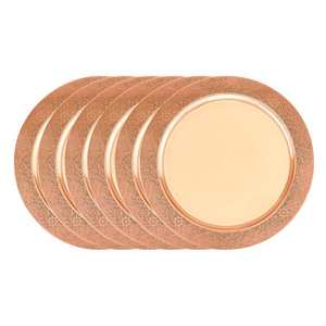 Assiette de chargeur en acier inoxydable au design moderne Cadeau économique de haute qualité pour les mariages anniversaires Autre ensemble de vaisselle - Product Image 2