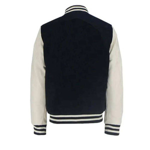 Chaqueta Bomber Vintage de Invierno con Cuello Alto y Logotipo Frontal Impreso Personalizado para Hombre, con Nombre de Marca Personalizado - Product Image 4