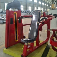 Alat Latihan Kekuatan Otot Bahu Duduk (Seated Shoulder Press) Grosir, Peralatan Gym Rumahan Sistem Pin Load Selection untuk Dijual