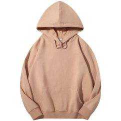 Unisex Winter Streetwear Sweatshirt Long Sleeves 100% Cotton for Hoodie Custom Design Denim <b>Wreath</b> Loose Fit 300g - Product Image 3