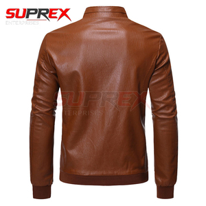 SUPREX ENTERPRISES 2026 New Arrival <b>Men</b> High Quality Fashion Design <b>Leather</b> <b>Jacket</b>-Winter High Street Style Casual Wear - Product Image 4