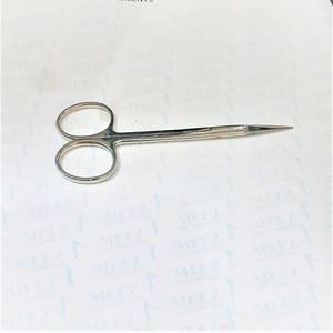 Ciseaux chirurgicaux à iris en acier inoxydable à pointe droite et incurvée Ciseaux de chirurgie dentaire 10cm Instruments médicaux - Product Image 3