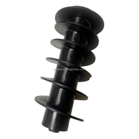 Système d'épandage à vis sans fin grande taille en matériau composite noir compatible DJ pour drones agricoles Agras T100 T100P T70 T70P – Pièce de rechange