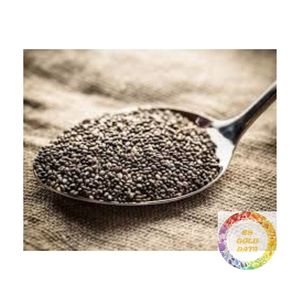 เมล็ดเจียสีดำตากแห้งธรรมชาติสำหรับอุตสาหกรรมขนมขบเคี้ยวและเครื่องดื่ม - Product Image 1