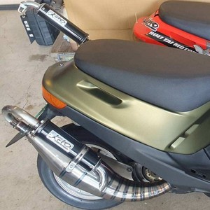 Silenciador de estilo silencioso CSRK, tubo de escape de carreras para motocicleta Honda DIO50 - Product Image 6