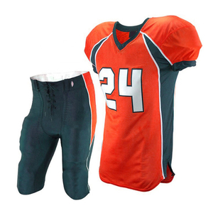 Uniforme de Fútbol Americano de Última Moda - Diseño Transpirable de Poliéster/Algodón, Anti-UV, Secado Rápido, Antibacteriano, Alta Calidad - Product Image 4