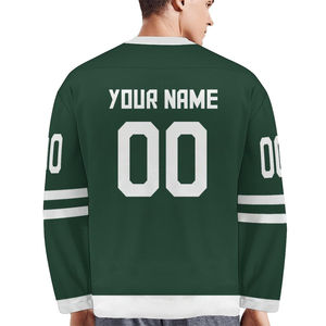 Nuevo Diseño de Ropa de Hockey sobre Hielo con Impresión por Sublimación, Jersey de Hockey sobre Hielo 100% Poliéster, Jersey de Hockey Personalizado para Hombre - Product Image 3