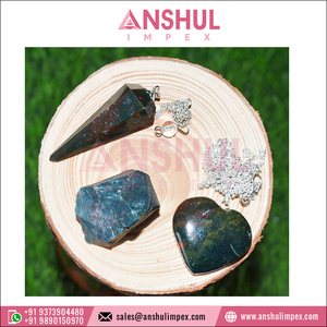 2024 Top Bán Chất Lượng Tốt 6 Miếng Đá Quý Tự Nhiên Bloodstone Pha Lê <span class=keywords><strong>Kit</strong></span> Hoàn Hảo Cho Món Quà Hoặc Pha Lê Người Mới Bắt Đầu - Product Image 6