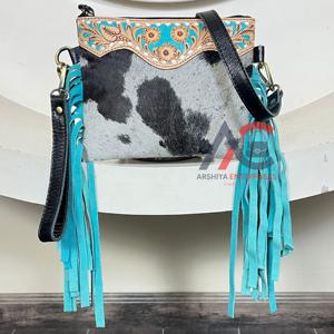 Sac à main pour femme de qualité supérieure à prix de gros 2026 Sac à main de luxe à la mode en cuir véritable avec franges et fermeture éclair - Product Image 1