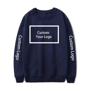 Sudadera Personalizada para Hombre con Cuello Redondo 2025 - Otoño, 100% Algodón, Diseño Liso, Fabricación Personalizada OEM - Product Image 4